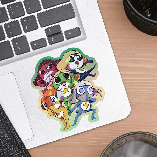 Keroro Gunso holo sticker