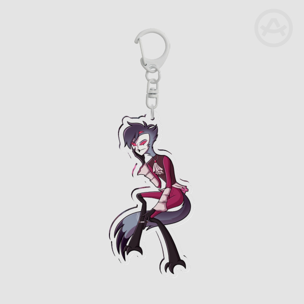 Goth Stolas Keychain