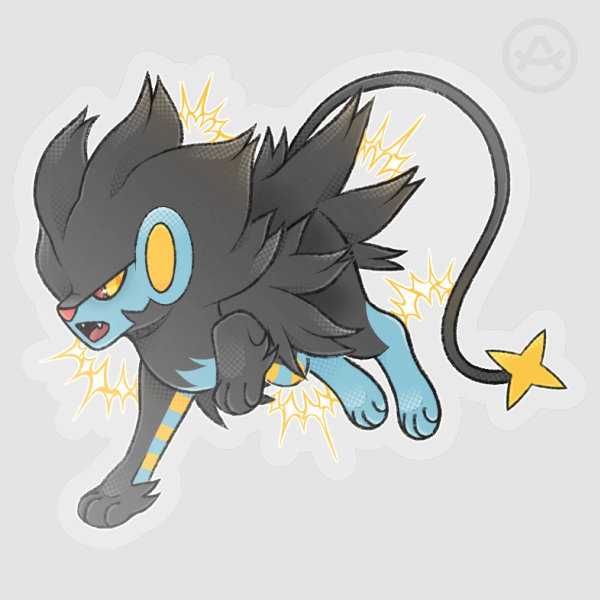 Luxray Sticker