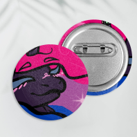 Glamora Bisexual Badge | Plush