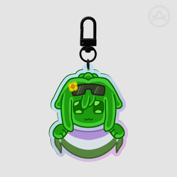 Avery Rainbow Acrylic Keychain