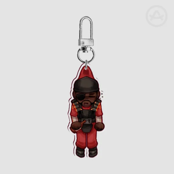 TF2 Demoman Keychain