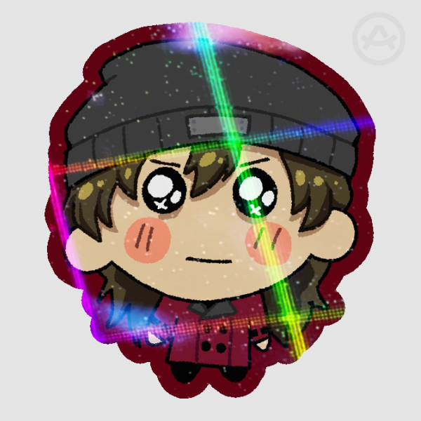 Nui Shinjiro Aragaki Persona 3 Holo Sticker