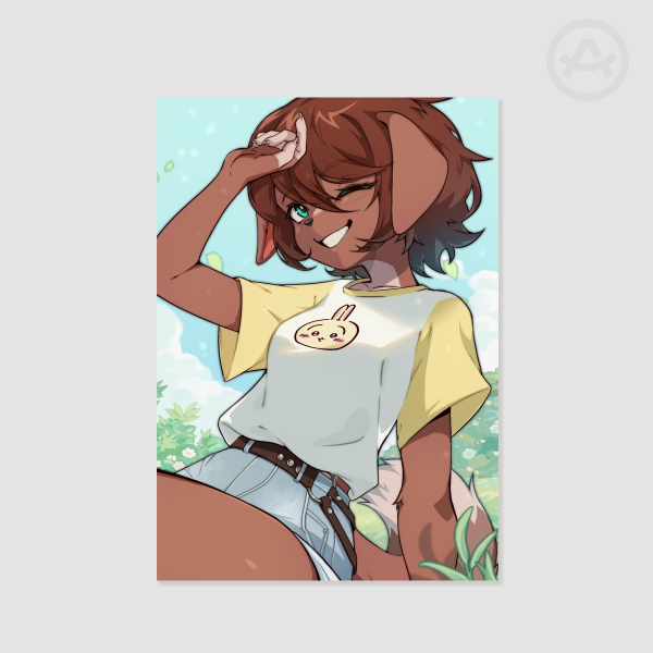 Breezy Kess | Small Matte Poster