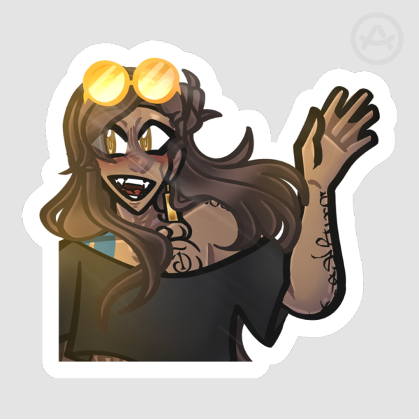 Strange Hello Summer | Sticker