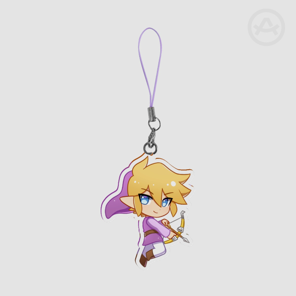 Vio Link Acrylic Keychain