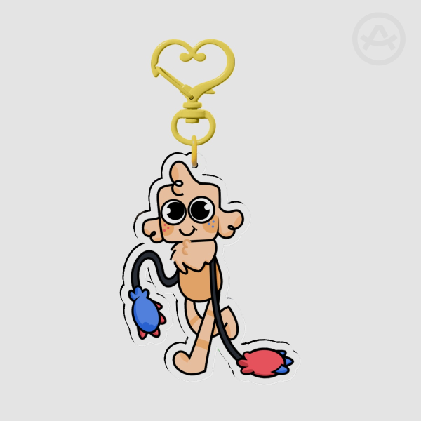 Dandy's World Goob Keychain