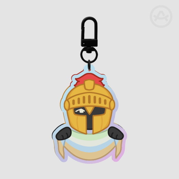 D3rlord3 Rainbow Acrylic Keychain