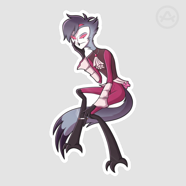 Goth Stolas Sticker