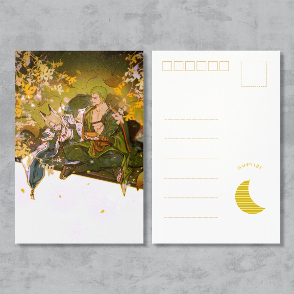 zs postcard - fox's rain