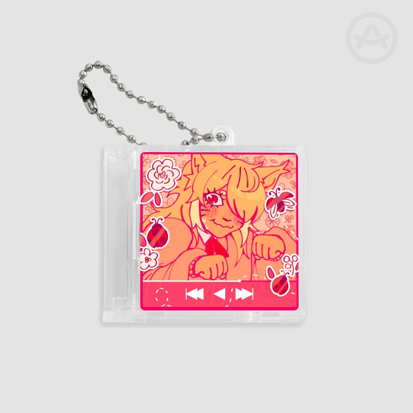 [OC] ✿Jazmín✿ Acrylic CD Keychains