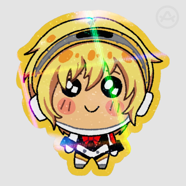 Nui Aigis Persona 3 Holo Sticker