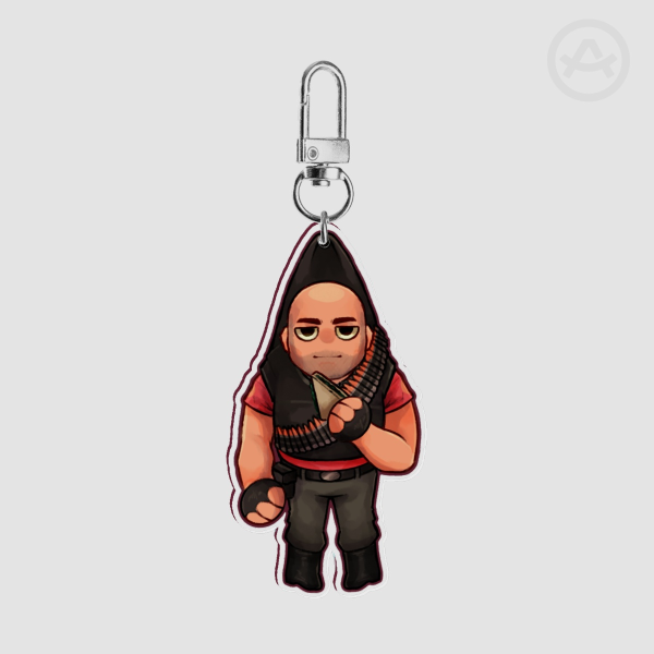 TF2 Heavy Keychain