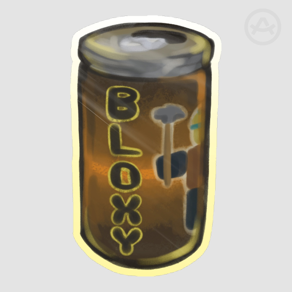 Roblox Bloxy Cola Stickers