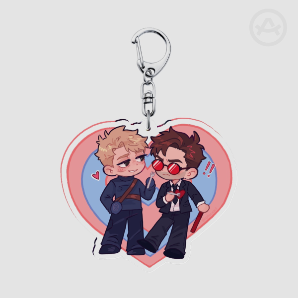 Bullseye & Daredevil - DDBA - Acrylic Keychain