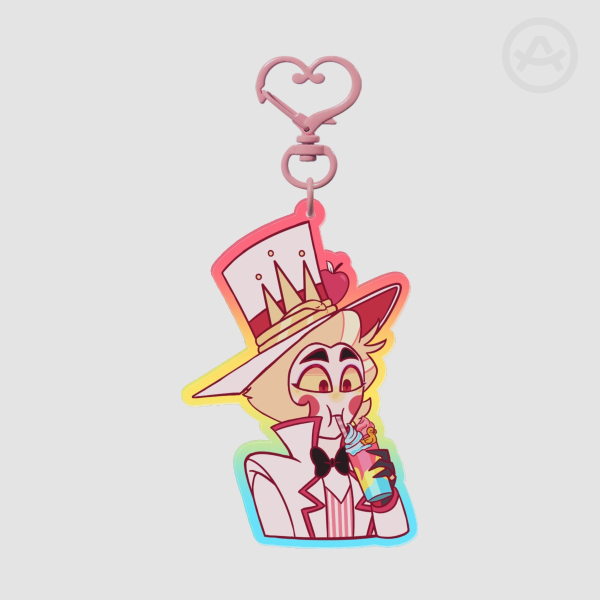 Lucifer Pride Month || Colored Edge Acrylic Keychain