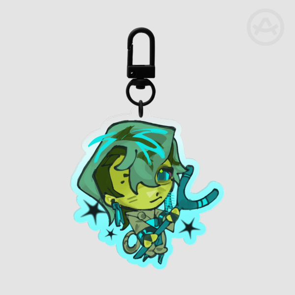 Clear Acrylic Keychains