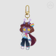 Asako Pan Pride Acrylic Keychain
