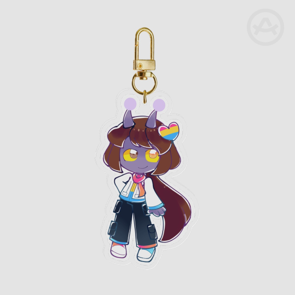 Asako Pan Pride Acrylic Keychain
