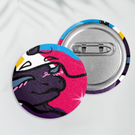 Glamora Poly Badge | Plush