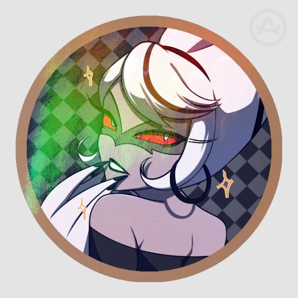 Carmilla Carmine - Die Cut Stickers