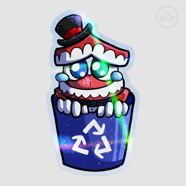 TrashCaine Sticker