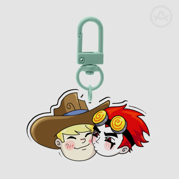 Clayjack chibitoon keychan