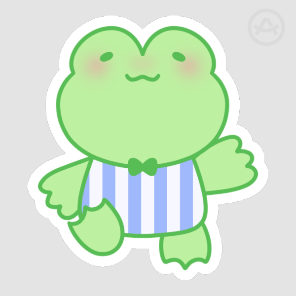Kerokerokeroppi - Sticker