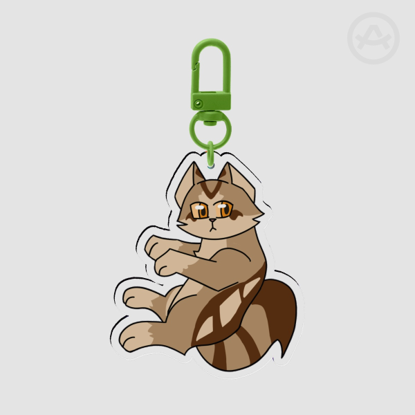 Leafpool keychain