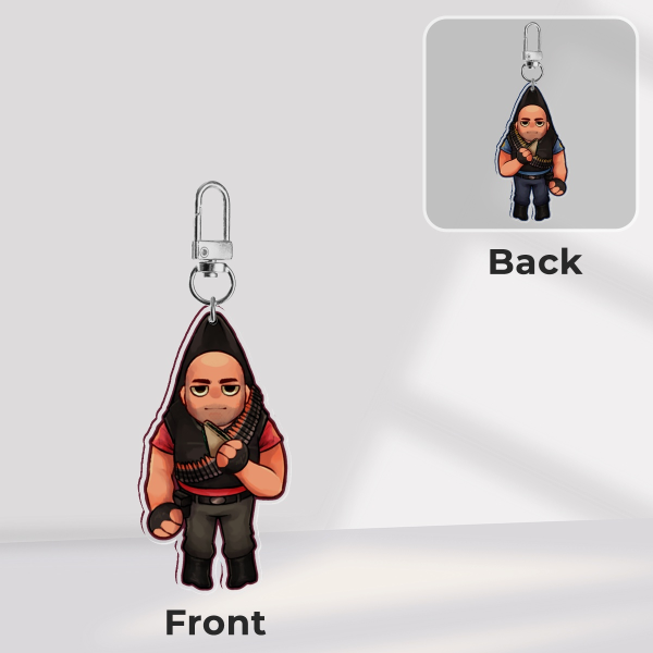 TF2 Heavy Keychain