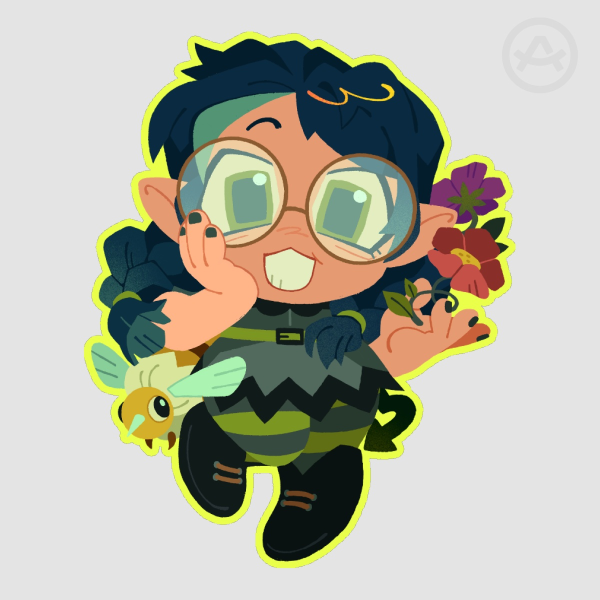 willow park sticker [ THE OWL HOUSE ]