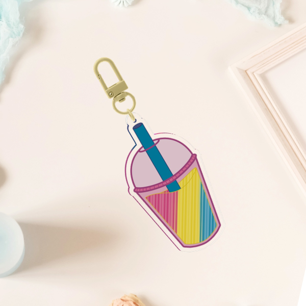 Pansexual Pride Acrylic Keychains