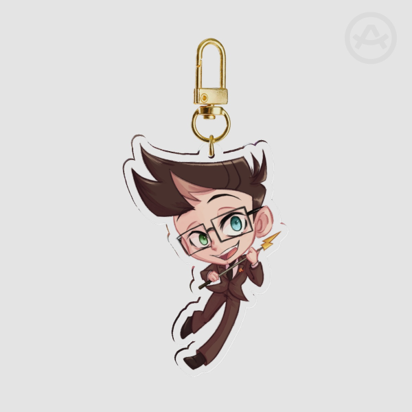 Acrylic Keychain Vincent Weatherman
