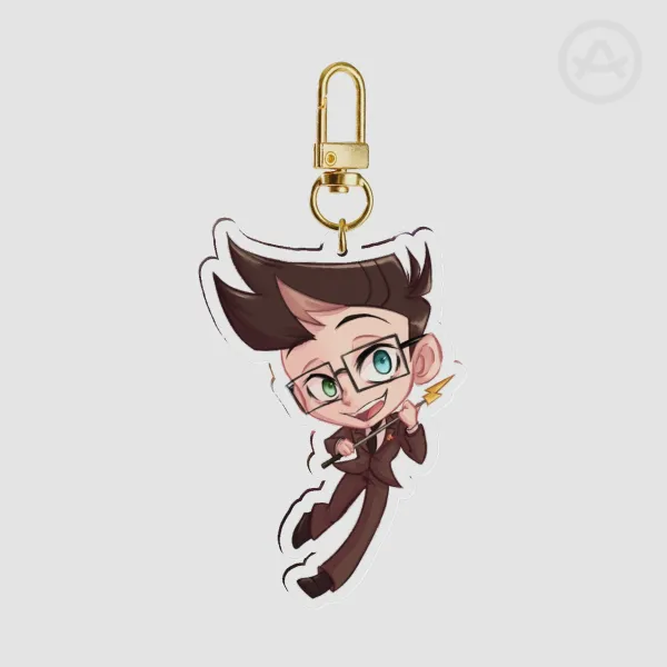Acrylic Keychain Vincent Weatherman