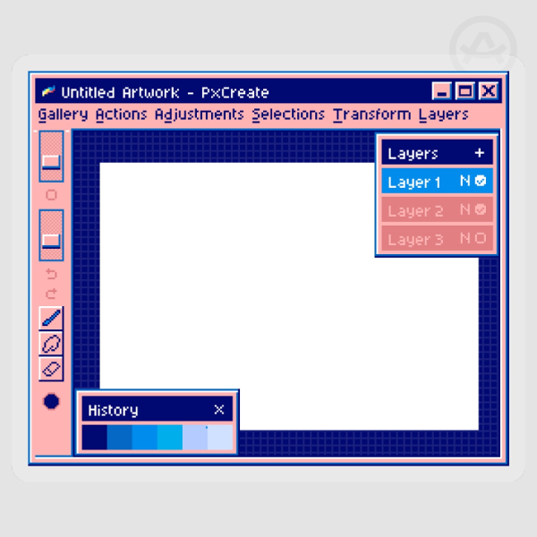 PxCreate Sticker
