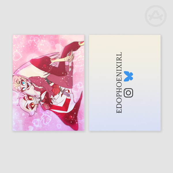 Hazbin Hotel - LockNKey Valentines Pearl Photocard