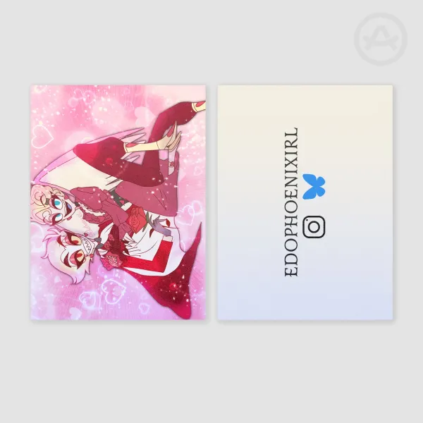 Hazbin Hotel - LockNKey Valentines Pearl Photocard