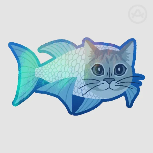 fih 🥀 cat meme sticker