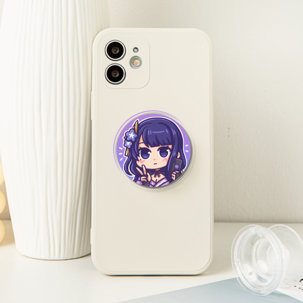 Genshin Raiden Acrylic Airbag Phone Holder