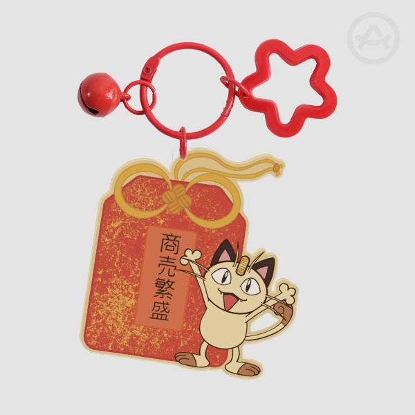 Omamori GOOD FORTUNE - Meowth