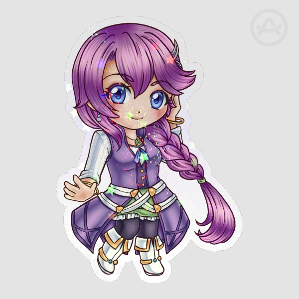 Emma Die Cut Stickers