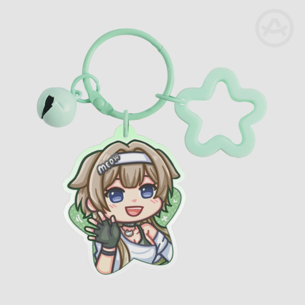 NIKKE Prika T.T.Star Keychain