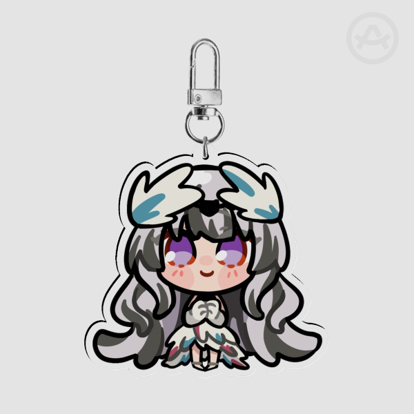 Veyle Clear Acrylic Keychain