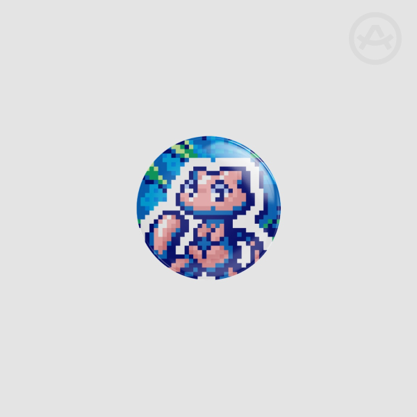 Mew Button Pin