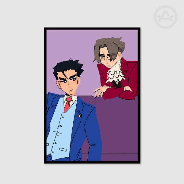 Ace Attorney WrightWorth Print