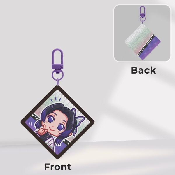 Shinobu Kimetsu no Yaiba Demon Slayer Keychain