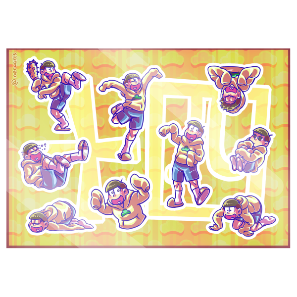 Jyushi Sticker Sheet
