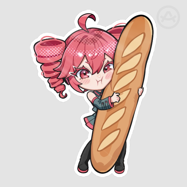 KASANE TETO Die Cut Sticker