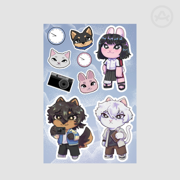 Link Click Sticker Sheet