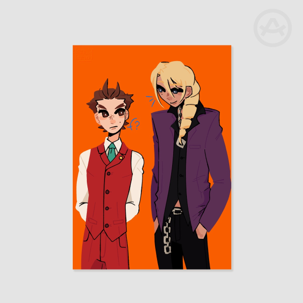 Ace Attorney Klapollo Print
